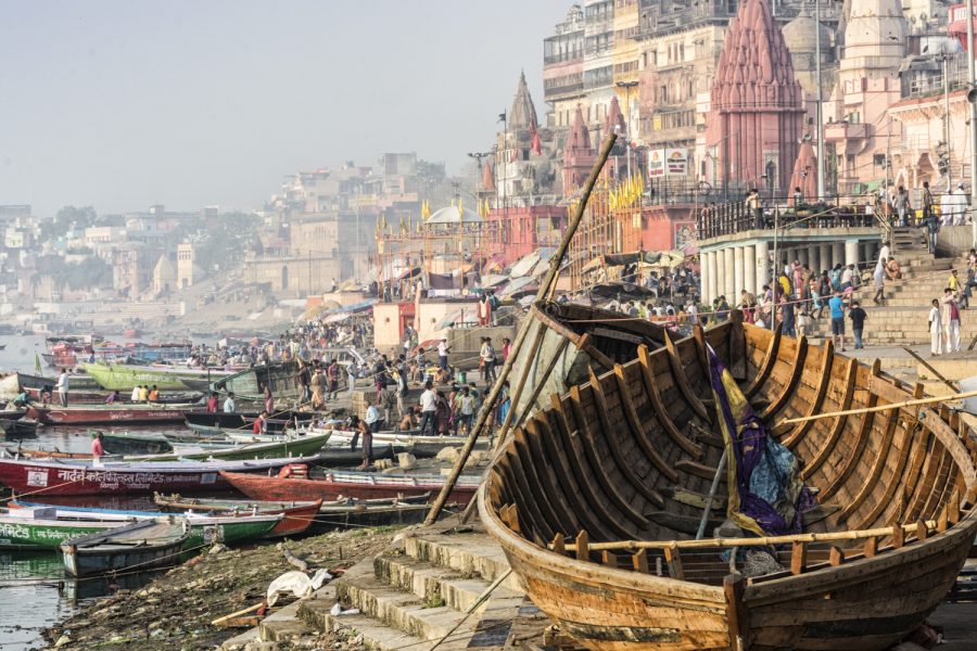 Along the Ghats of Varanasi