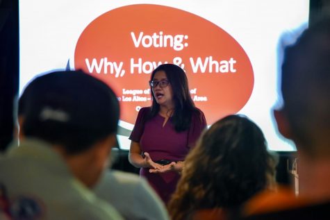 President Nguyen shares the story of her first voting experience. 