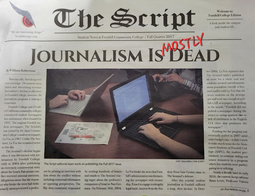 Journalism Is Dying and it's on us to save it