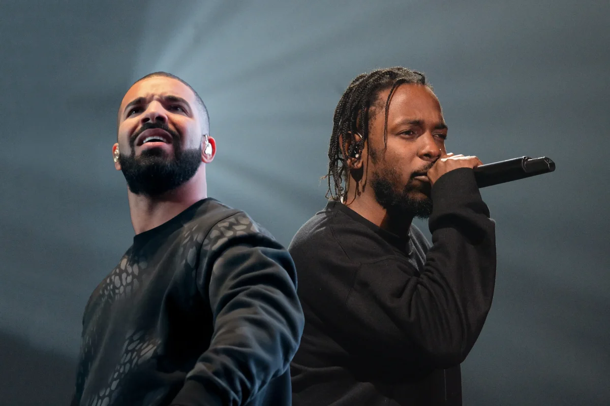Drake+%28left%29+and+Kendrick+Lamar+%28right%29+via+GQ