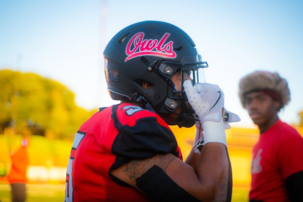 RB Jesus Valdez during pre-game warmups.