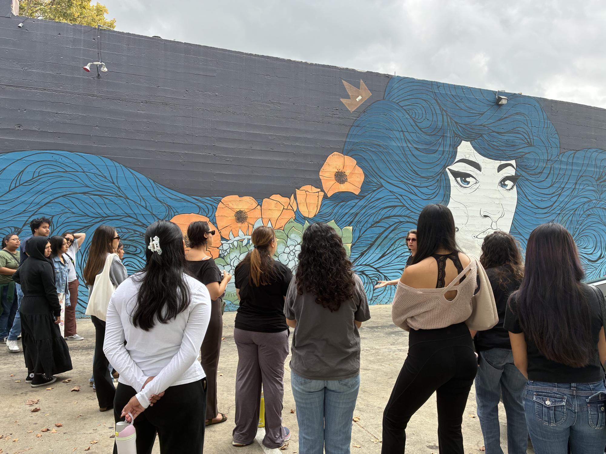 Puente Cohort Connects Art, Activism during Local Art Visit