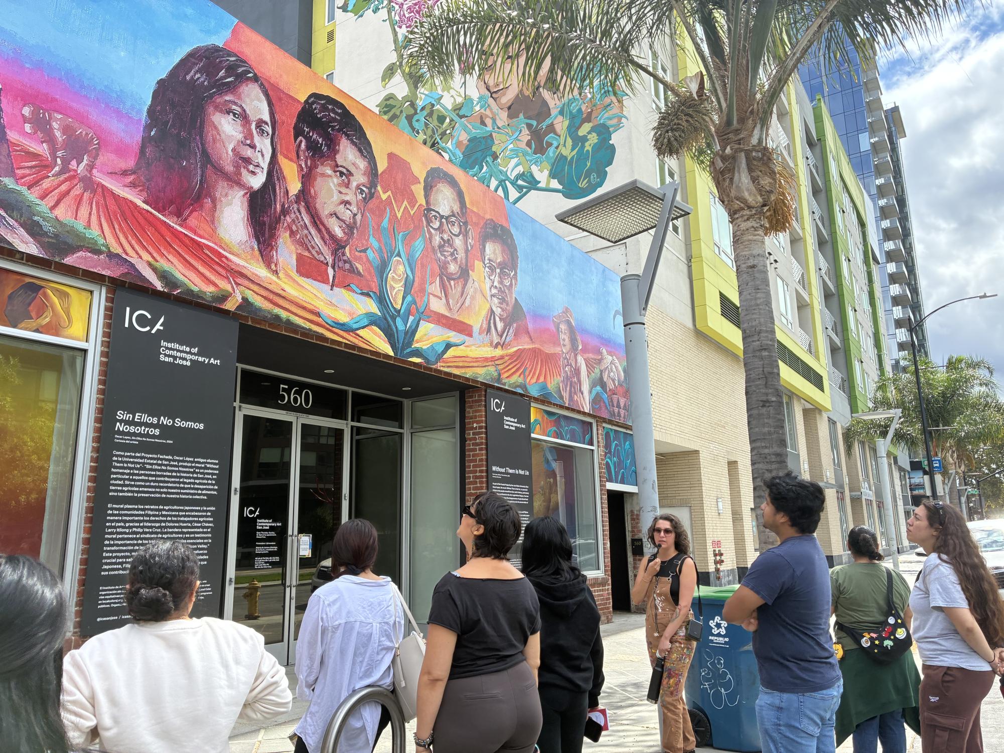 Puente Cohort Connects Art, Activism during Local Art Visit