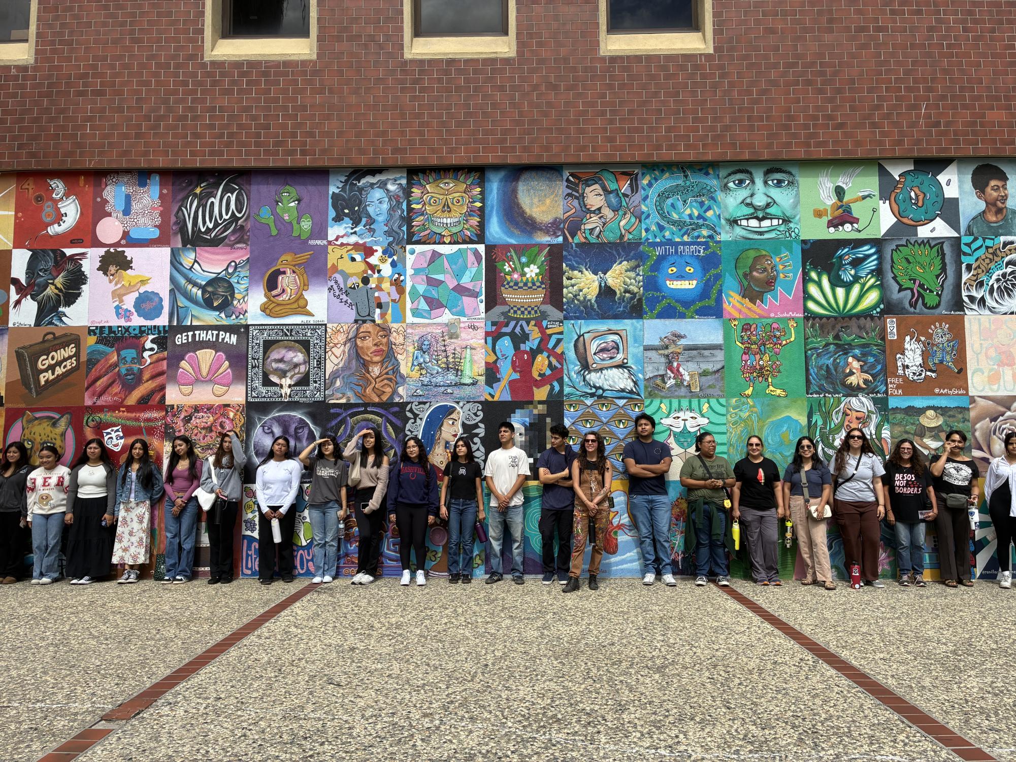 Puente Cohort Connects Art, Activism during Local Art Visit