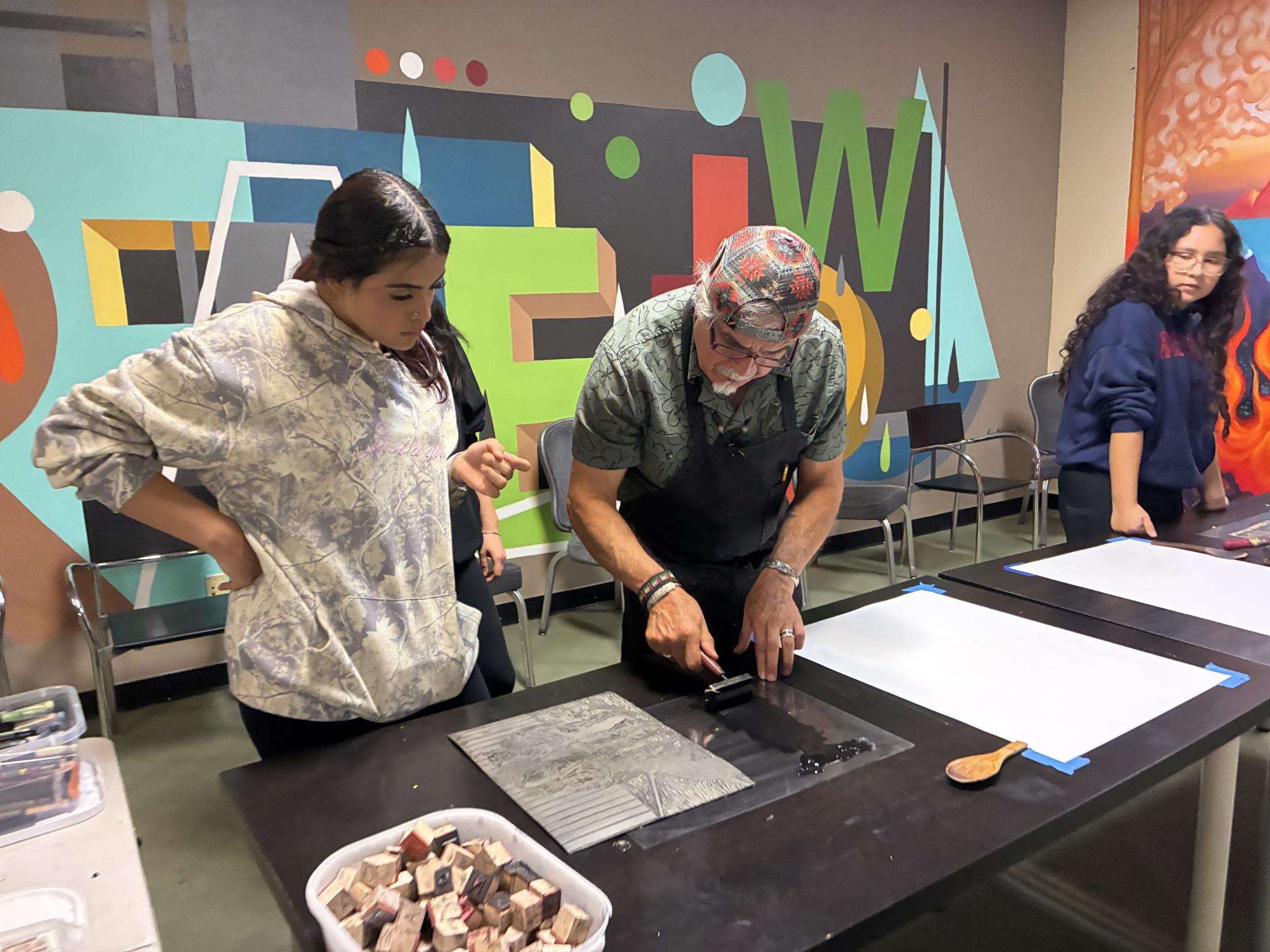 Puente Cohort Connects Art, Activism during Local Art Visit