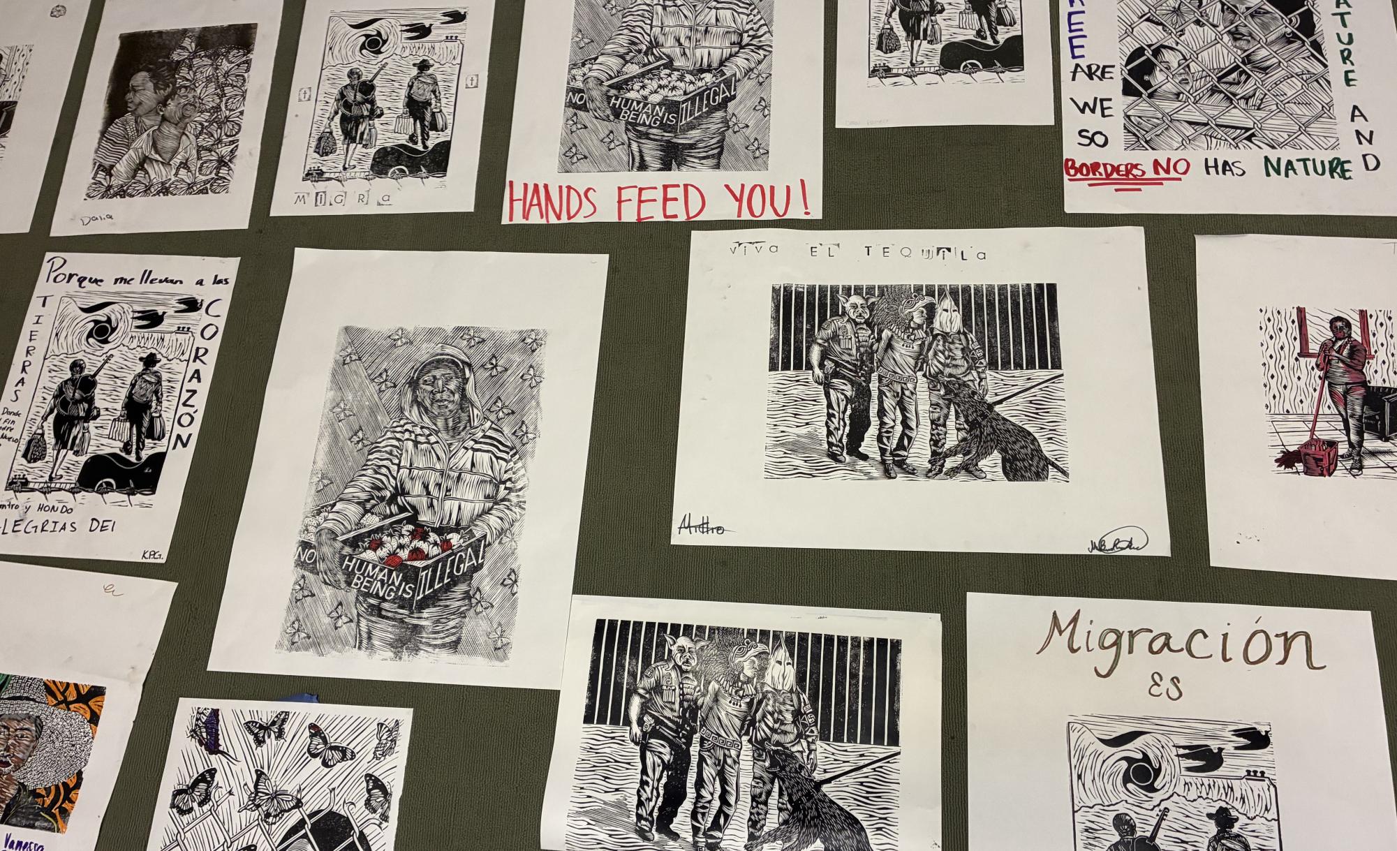 Puente Cohort Connects Art, Activism during Local Art Visit