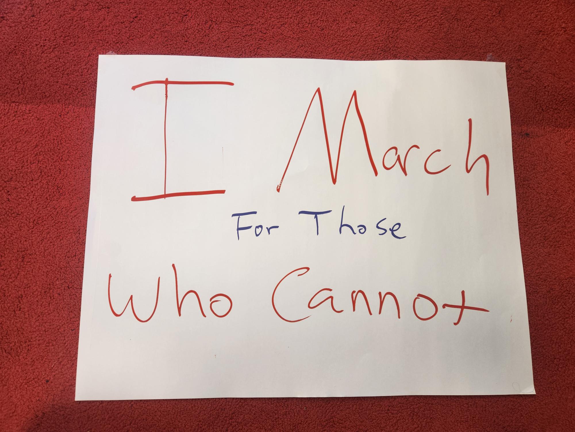 A Statement Against Injustice: Protest Sign Making Event Fosters Community