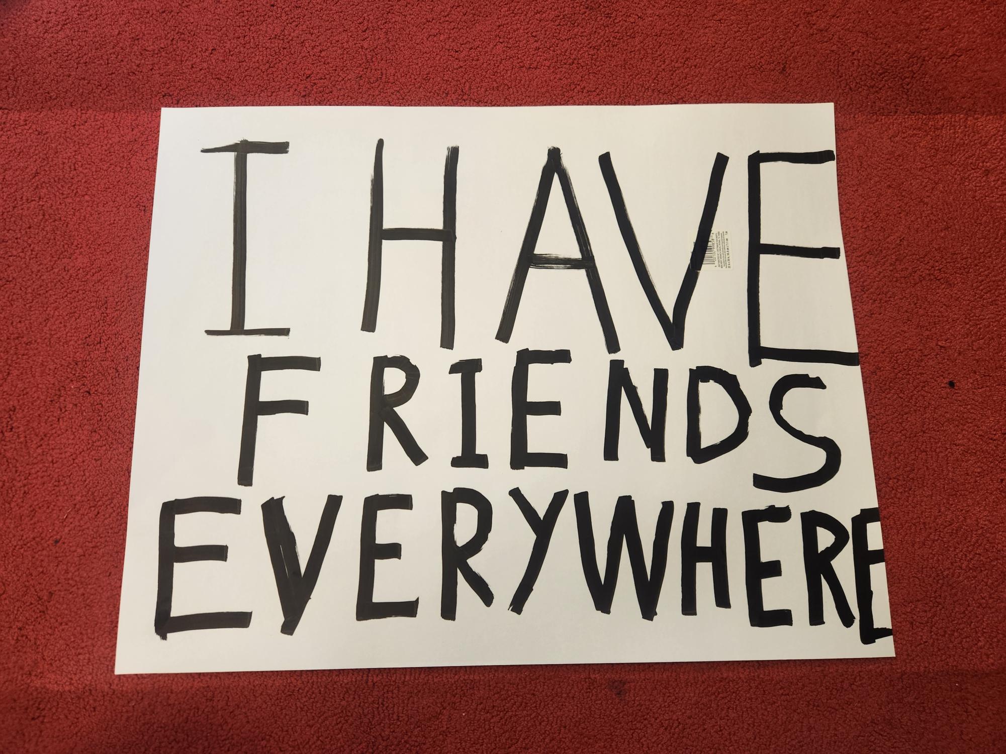 A Statement Against Injustice: Protest Sign Making Event Fosters Community